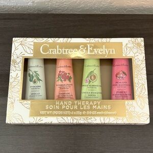 Crabtree & Evelyn Hand Therapy 4 Hand Cream Set
